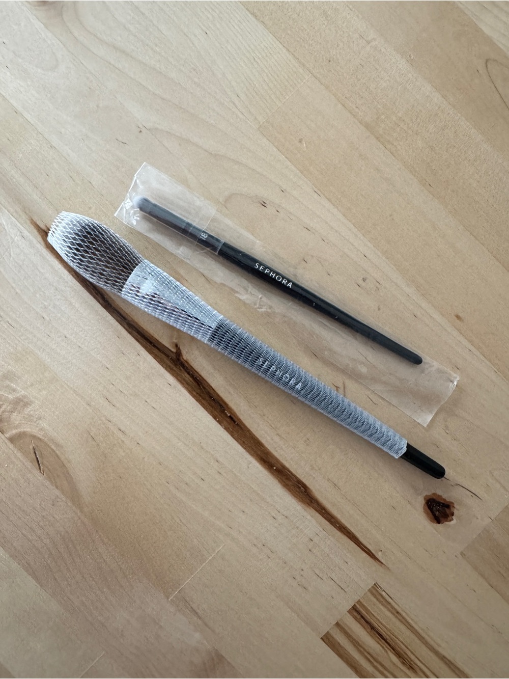 Set of Two Makeup Brushes